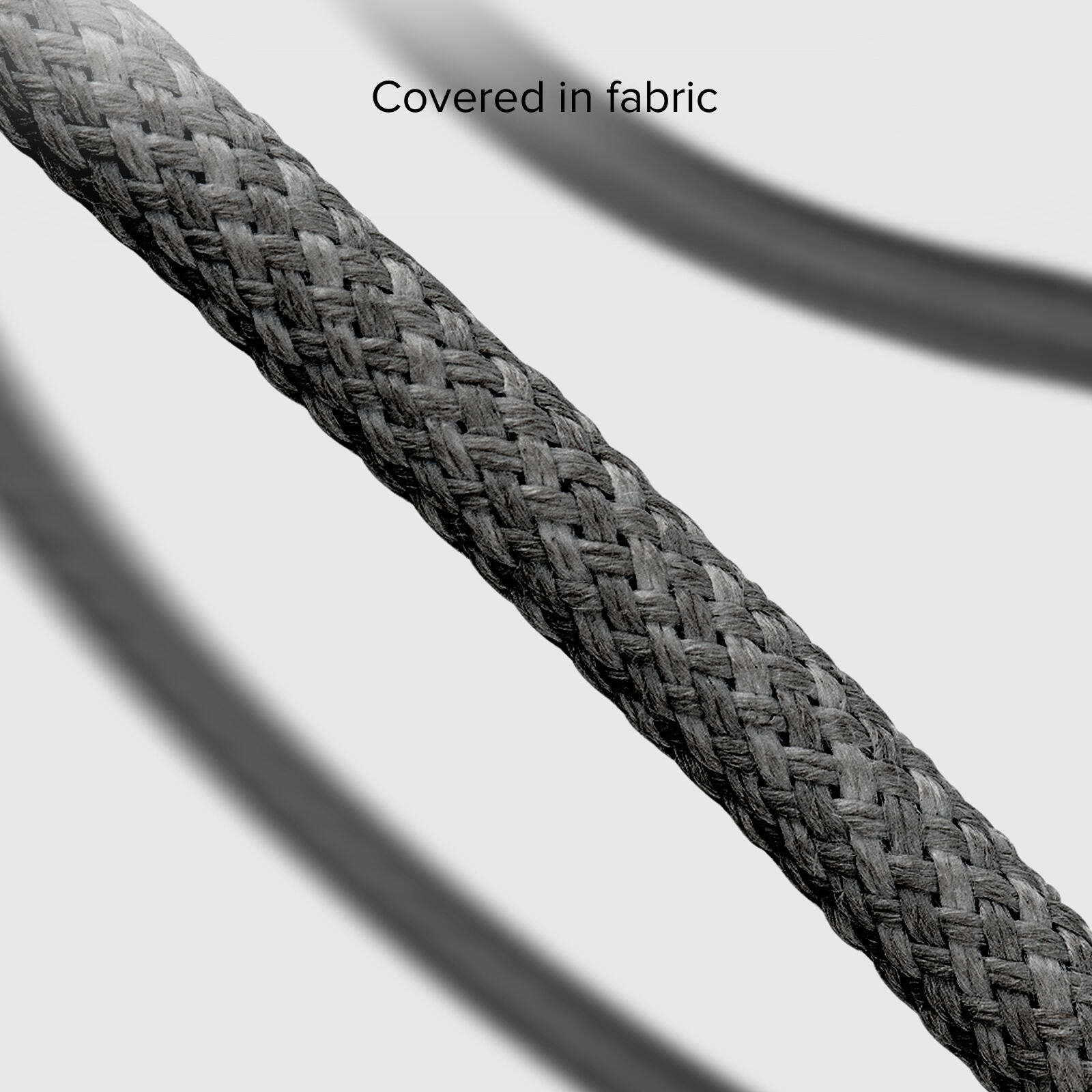 Câble textile USB-C - USB-C avec serre-câble, 1,5 mètre 3/7