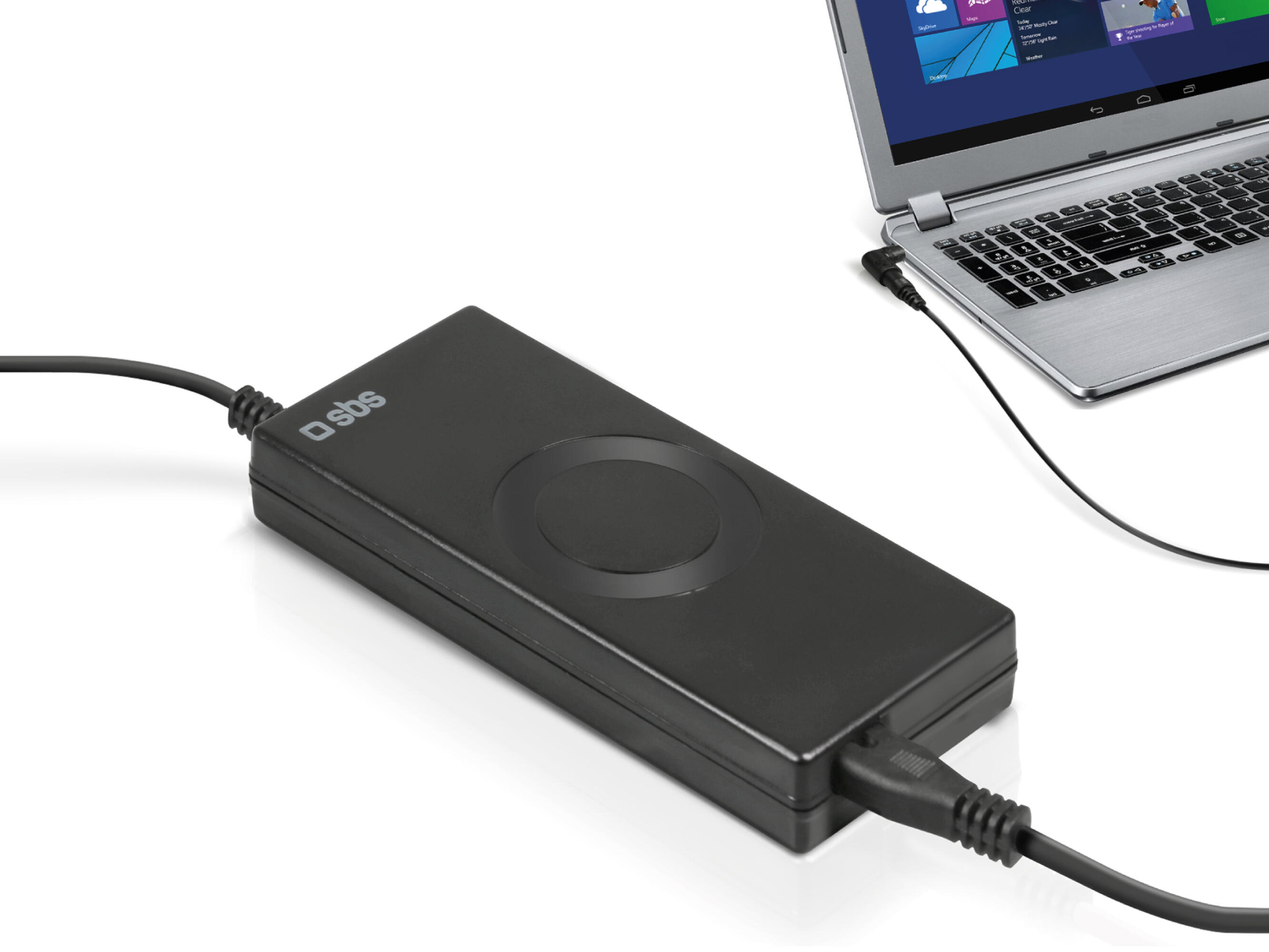 Adaptateur de courant pour Netbook/Notebook de 220 V/70 W 2/3