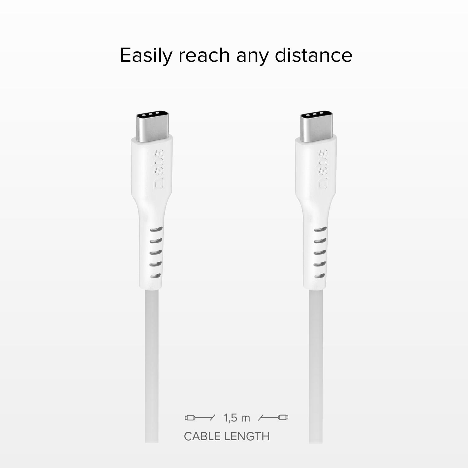 Cavo dati 1.5 m - Connettori USB-C 2/4