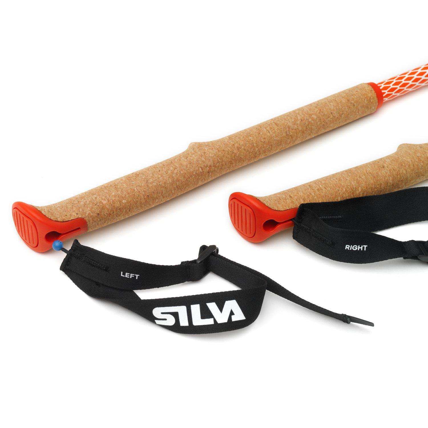 All-Season Alpine Aluminium Trekking Poles with Cork Grip 145 cm 5/7