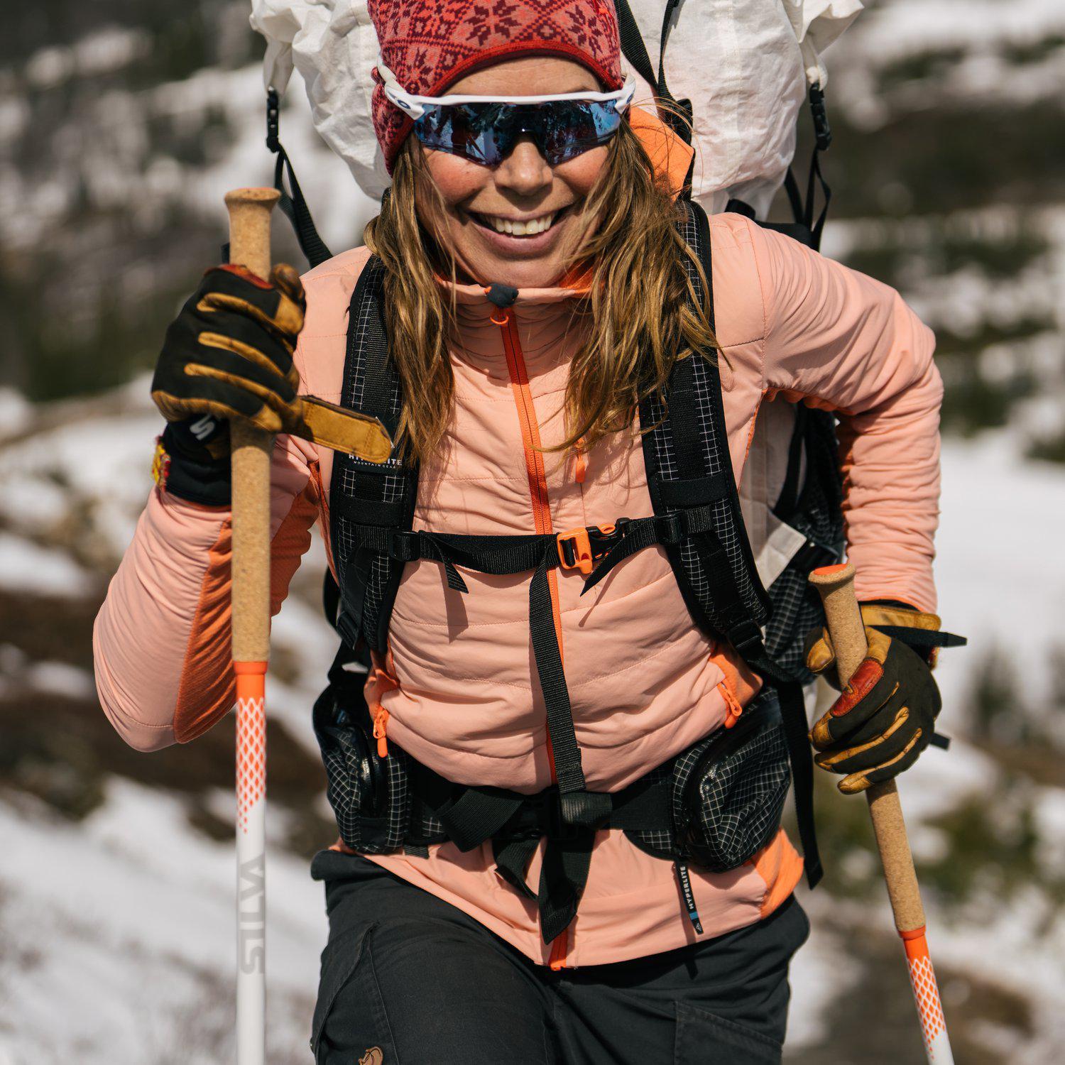 All-Season Alpine Aluminium Trekking Poles with Cork Grip 145 cm 4/7