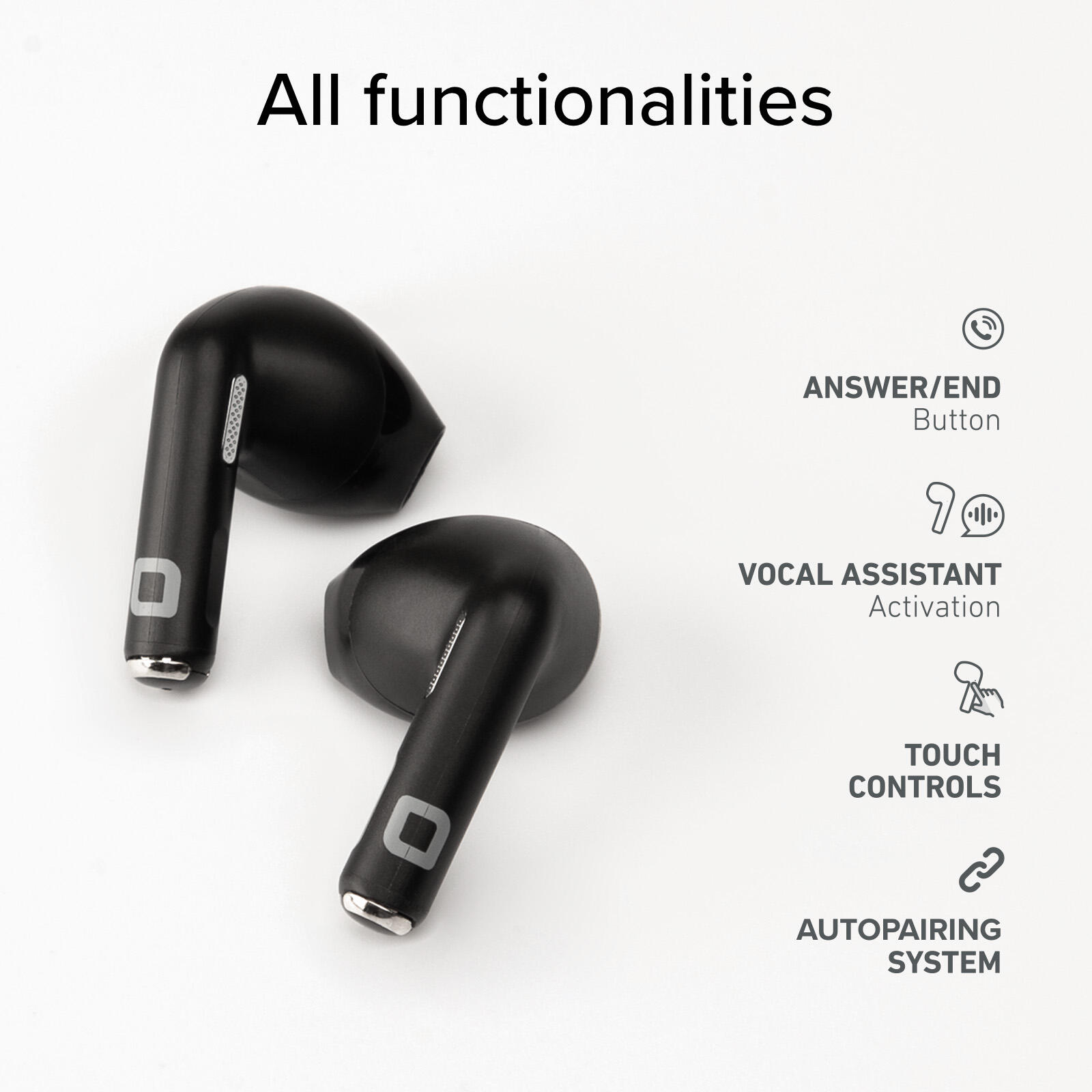 Auricolari TWS semi in-ear 3/7