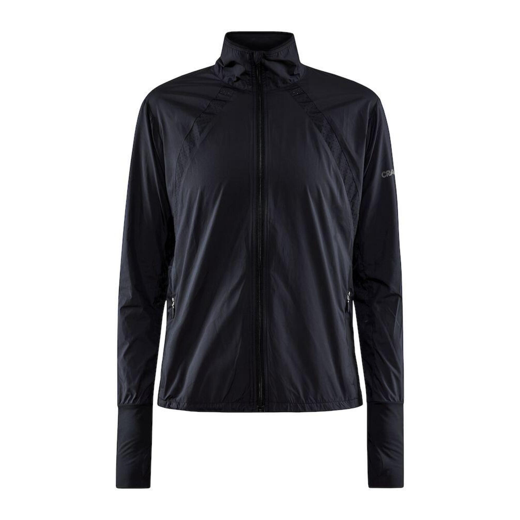 CRAFT ADV ESSENCE WIND JACKET WOMEN BLACK