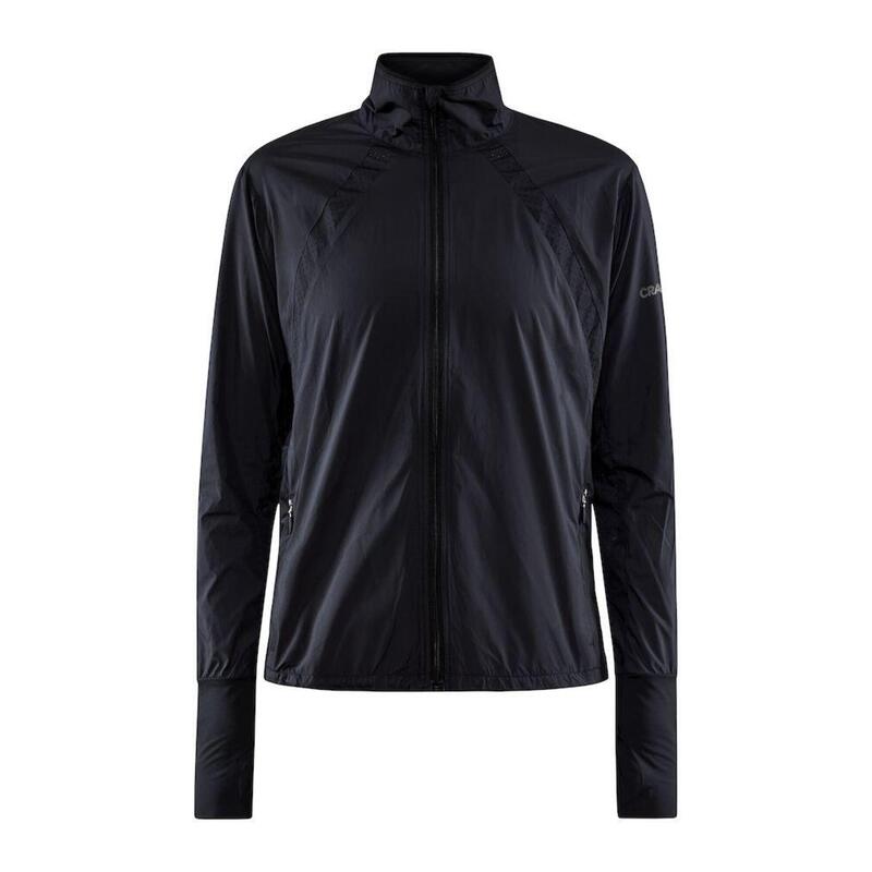 W Adv Essence Wind Jacket  - Jas; vest - ZWART - DAMES - Wielersport‎