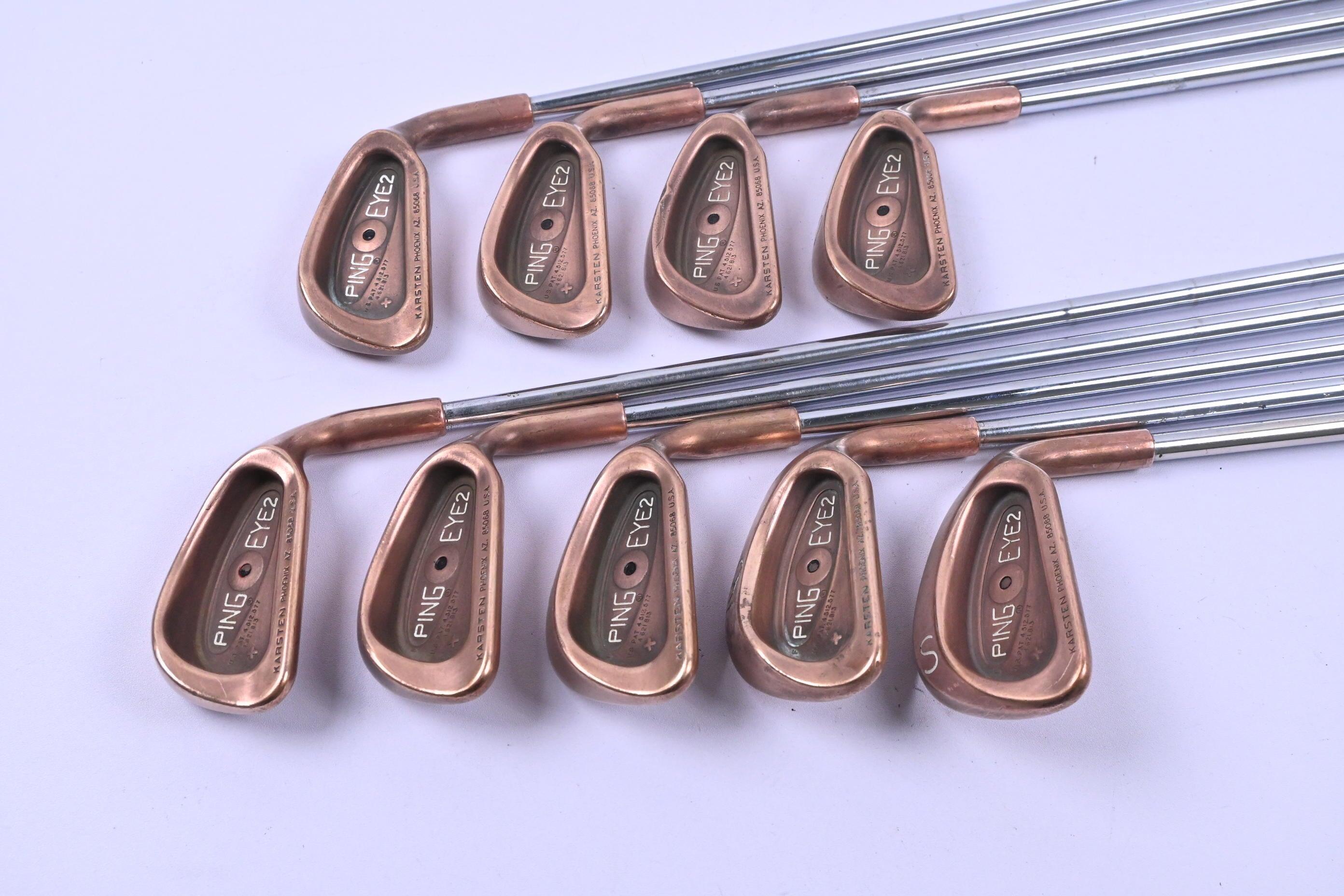 Ping Eye 2+ BeCu Irons / 2-9i+SW / Black Dot / Stiff Flex Ping JZ