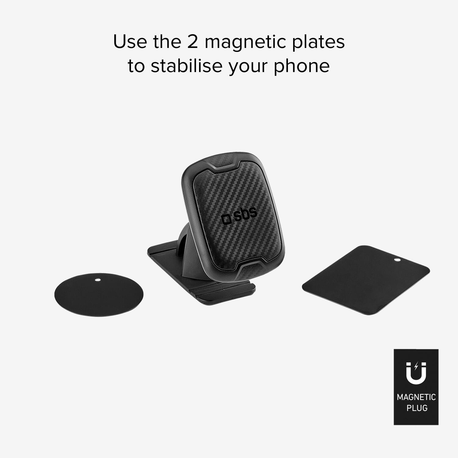 Colorado - Supporto auto magnetico per telefono con base adesiva 2/4