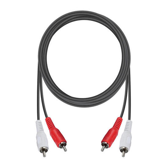 Cavo audio da 2 RCA maschio a 2 RCA femmina