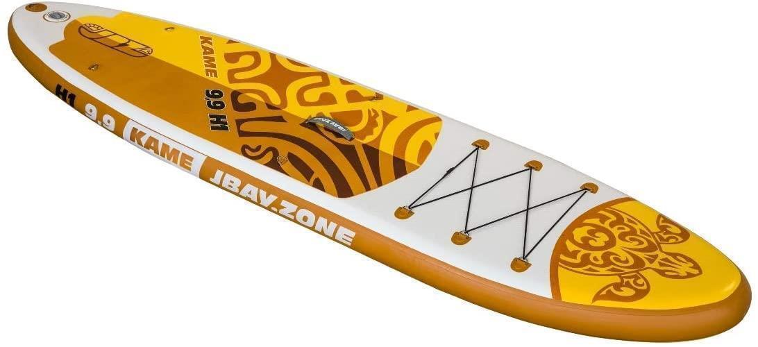 H1 Kame All Around SUP Board 297x76x15cm Komplettset, gelb 2/7