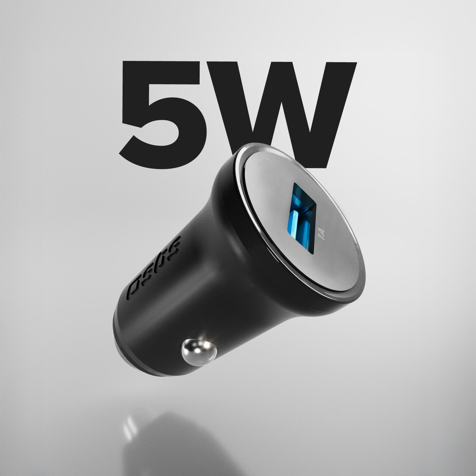 Mini caricatore auto 5 Watt - Ricarica standard con porta USB universale 2/6