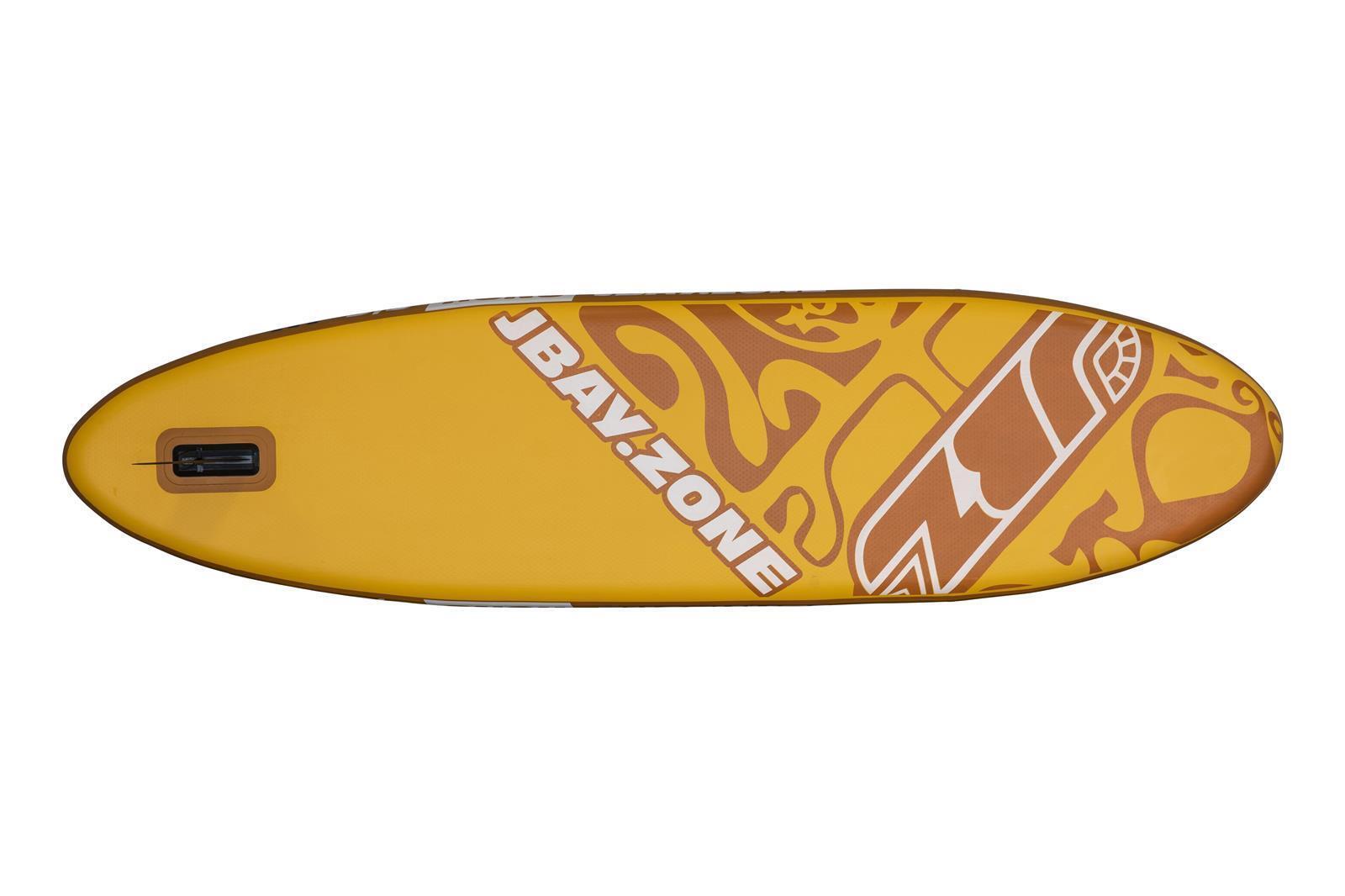 H1 Kame All Around SUP Board 297x76x15cm Komplettset, gelb 4/7