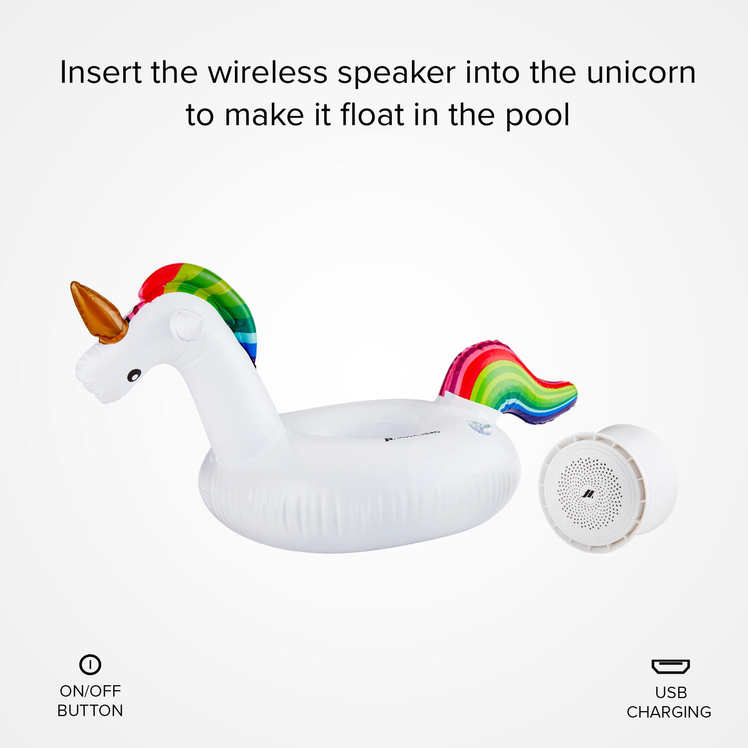 Speaker Wireless 3 Watt con gonfiabile 3/4
