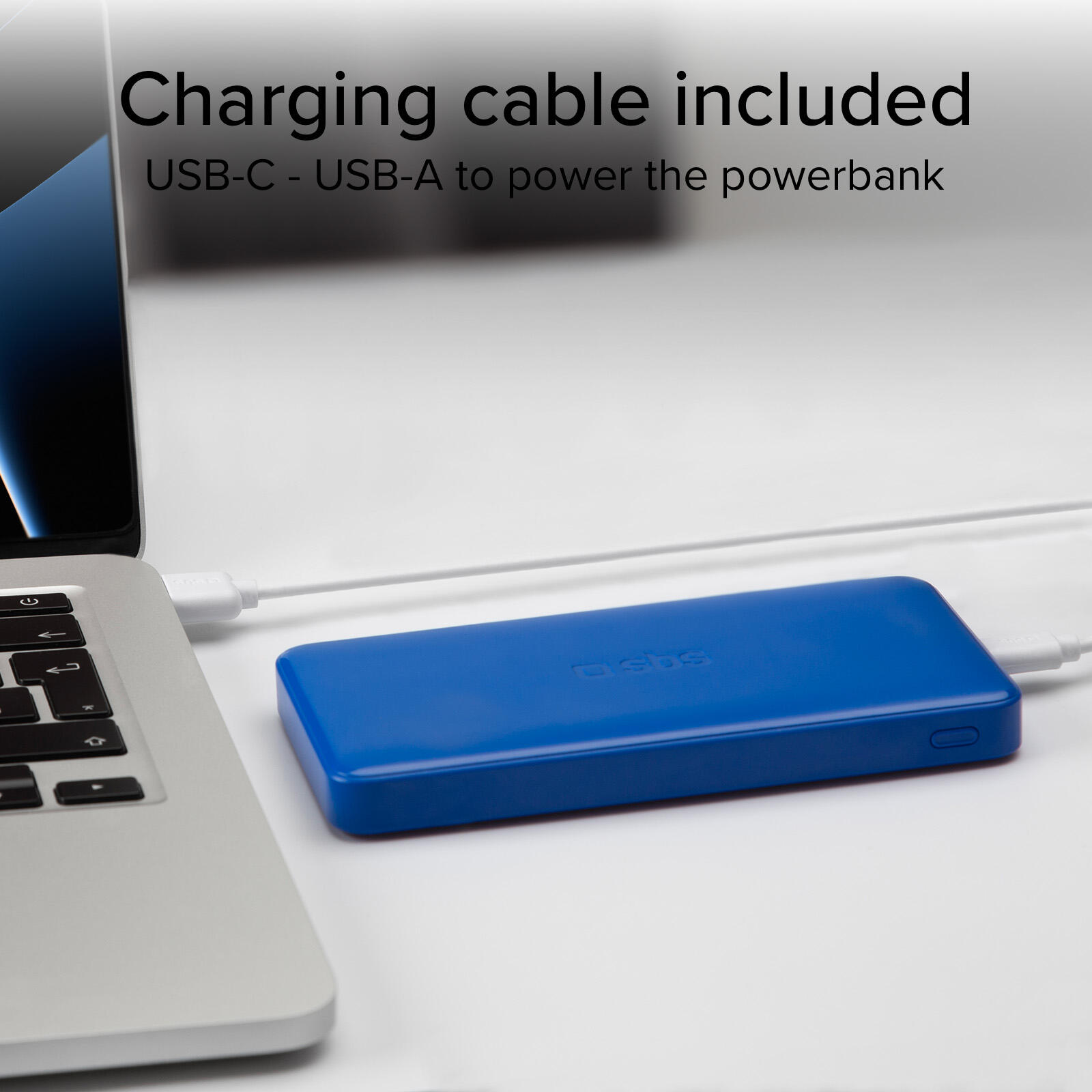 Power bank 10.000 mAh extra slim con porta USB 2.1A Intelligent Charge (IC) 7/7