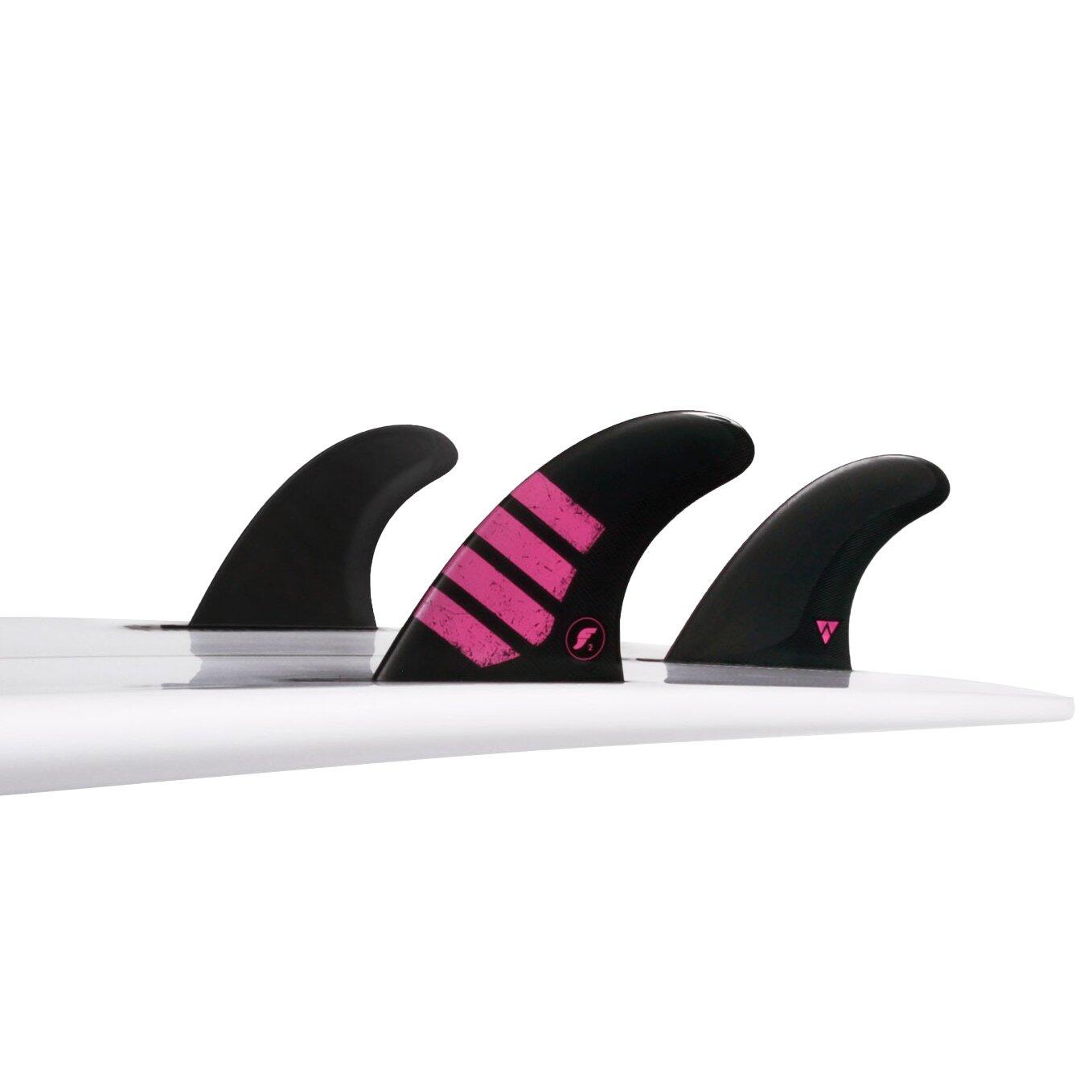 F2 Alpha Fin - Carbon/Pink 2/2