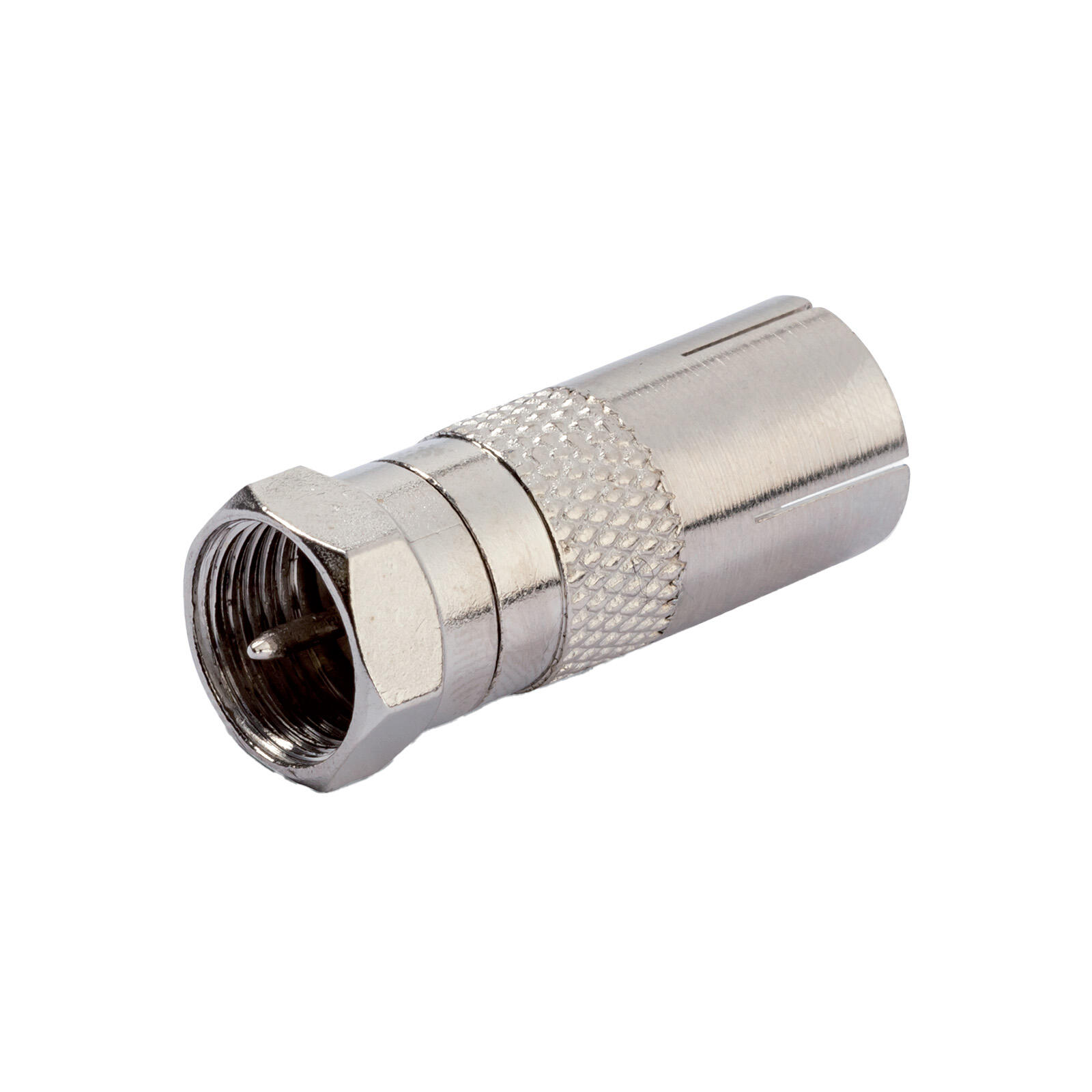 Adaptateur type F femelle vers coaxial mâle 1/1