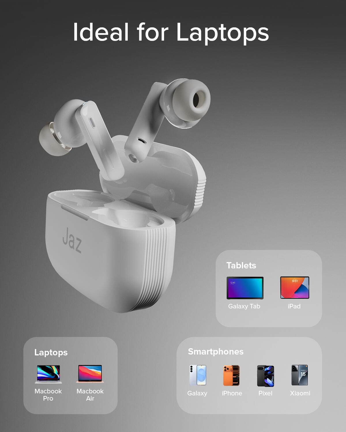Maks - auricolari TWS con tecnologia Active Noise Cancelling (ANC) 7/7
