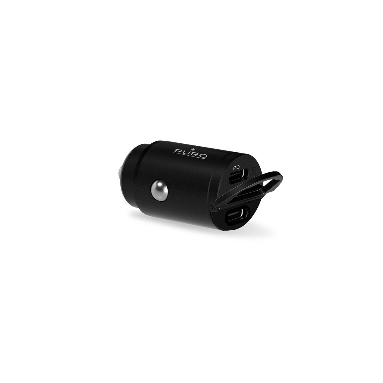 Chargeur voiture double USB‑C Bullet 30W 2/4