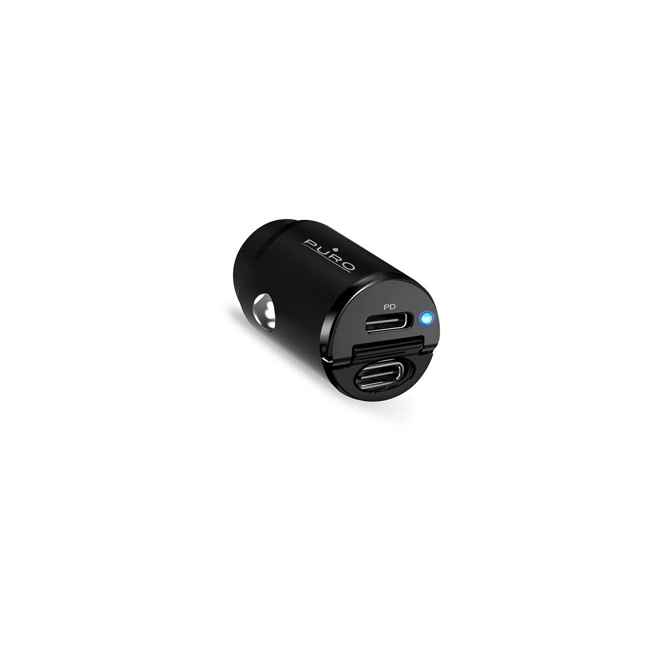 Chargeur voiture double USB‑C Bullet 30W 4/4