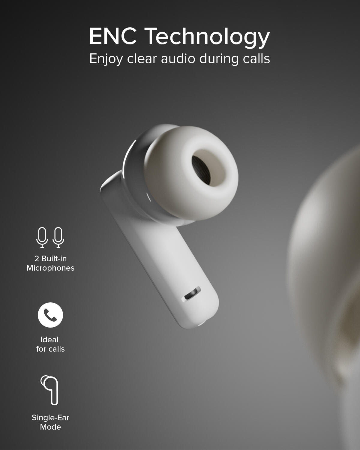 Maks - auricolari TWS con tecnologia Active Noise Cancelling (ANC) 5/7