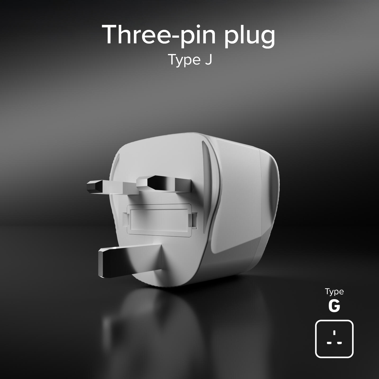 Adaptateur de voyage universel Type G – Fiche UK 4/7