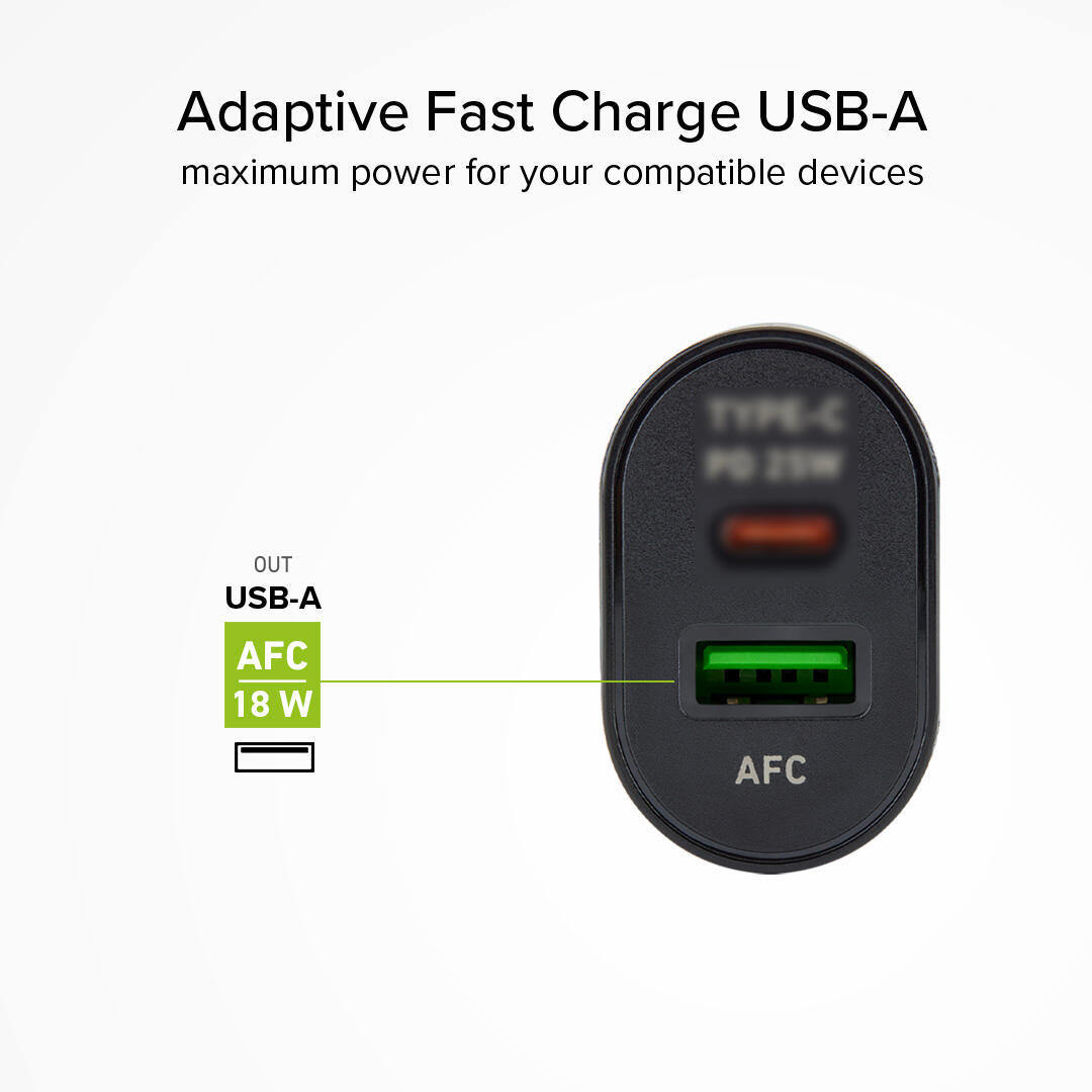 Caricatore caricabatterie 25 Watt - Ricarica ultra rapida e uscita USB-C 4/7
