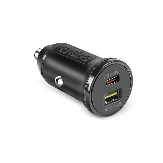Ładowarka samochodowa - Ultraszybkie ładowanie 25 watów z Power Delivery (PD)