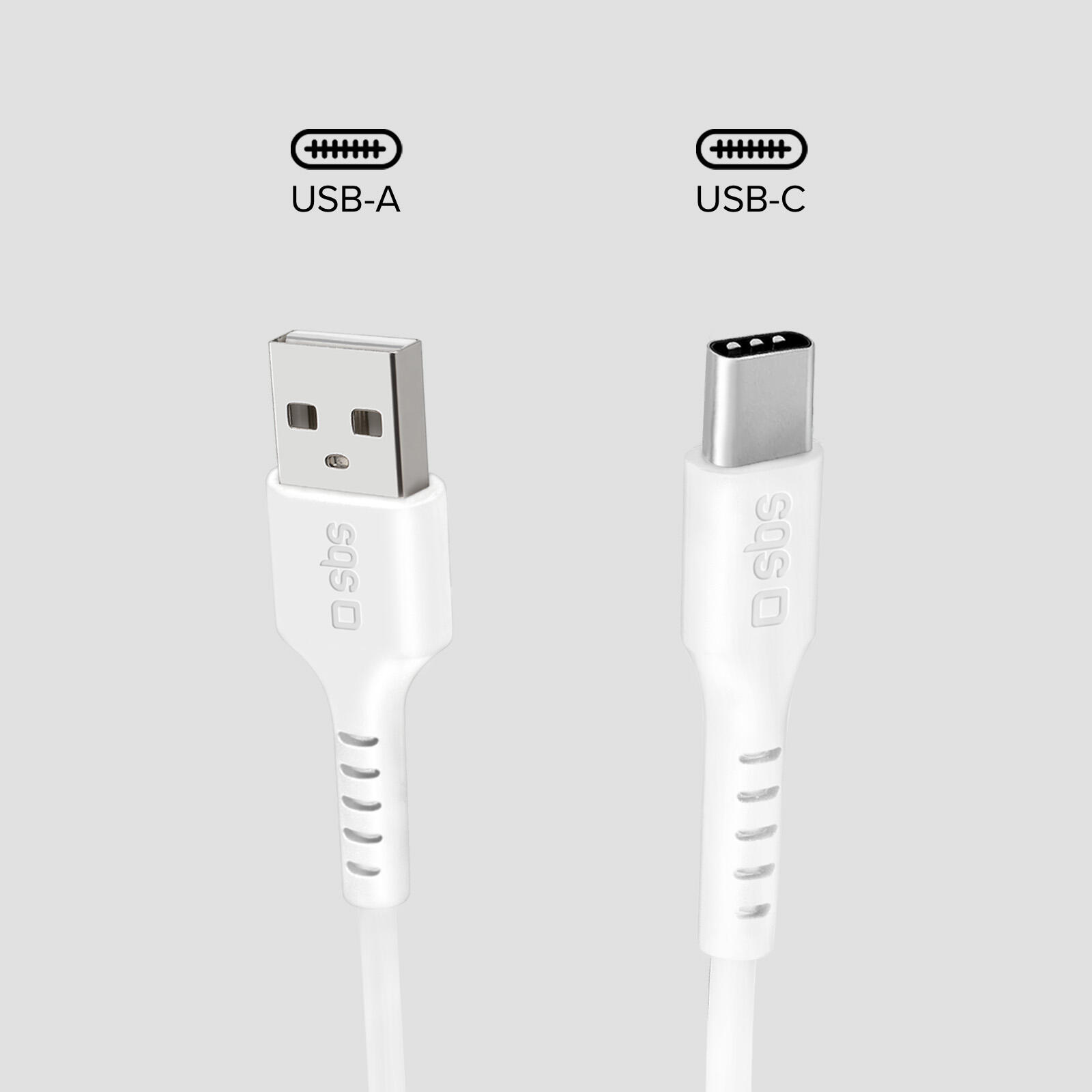 Cavo per dati e ricarica USB-A - USB-C da 1 metro 2/6