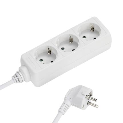 Stekkerdoos met 3 stopcontacten