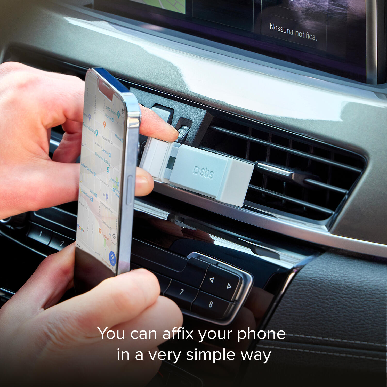 Supporto auto per telefono con fissaggio a clip 4/4