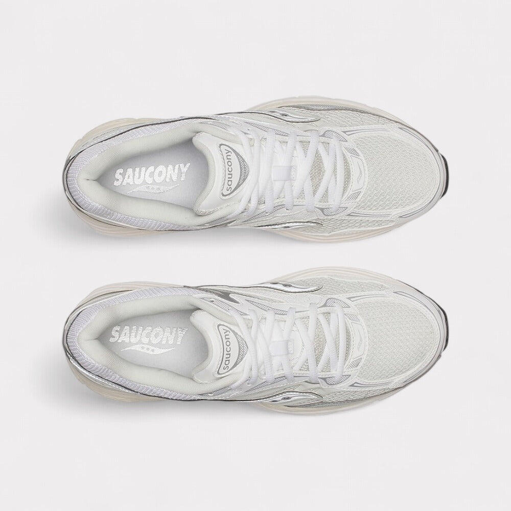 Saucony Progrid Omni 9 - White Silver 4/5