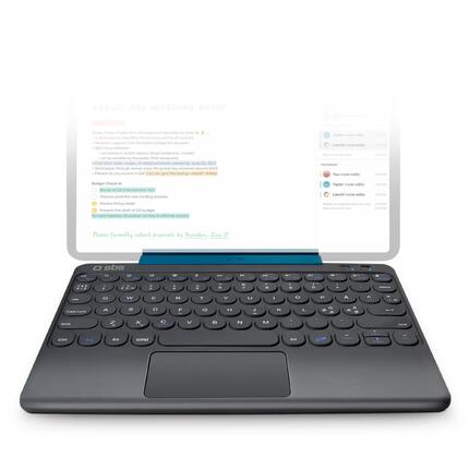 Nordic QWERTY-toetsenbord met toetsenbord en touchpad