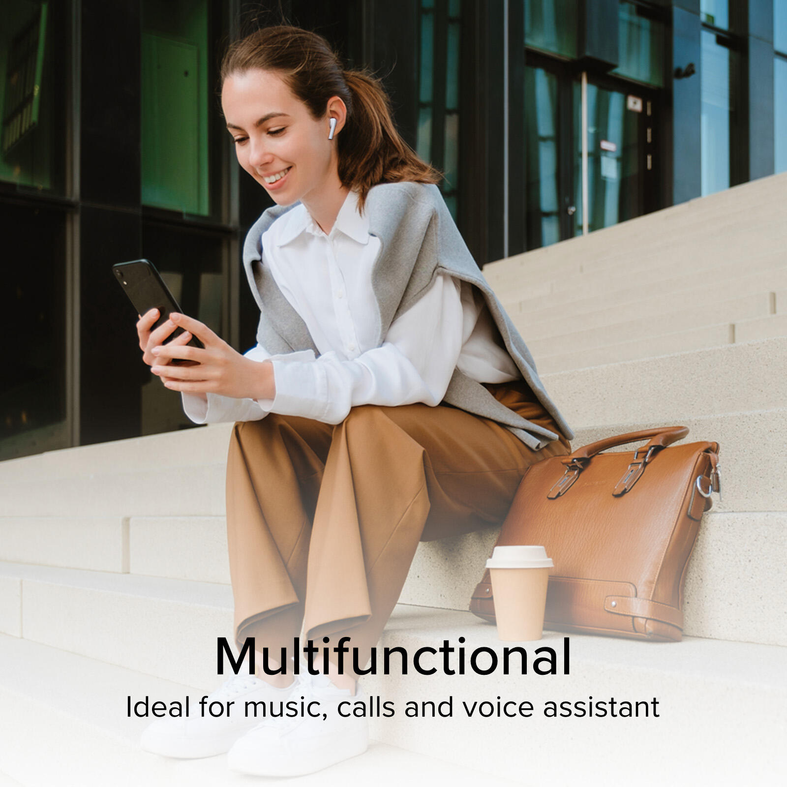 TWS One Color - écouteurs sans fil avec technologie True Wireless Stereo 6/7