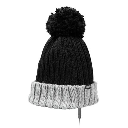 Bonnet d'hiver avec écouteurs et micro intégrés