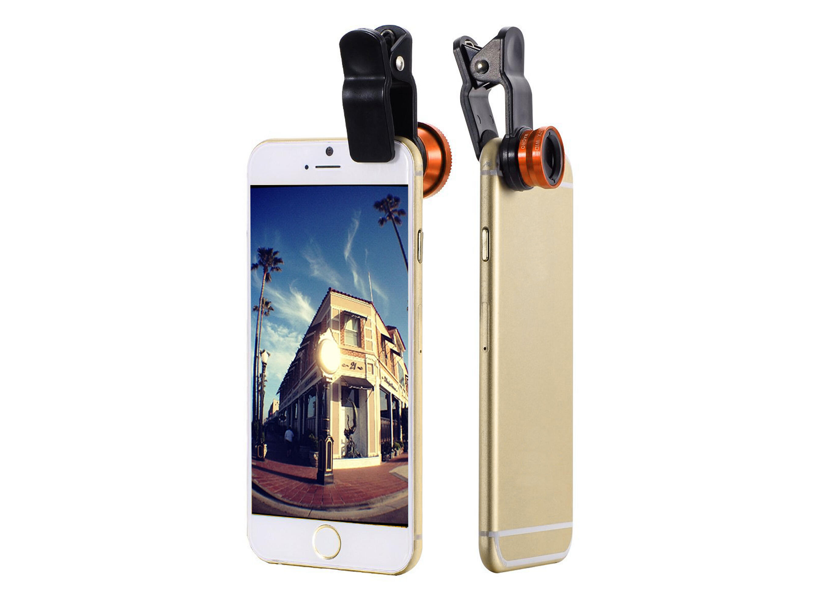 Kit d'objectifs 3 en 1 pour smartphone 3/5