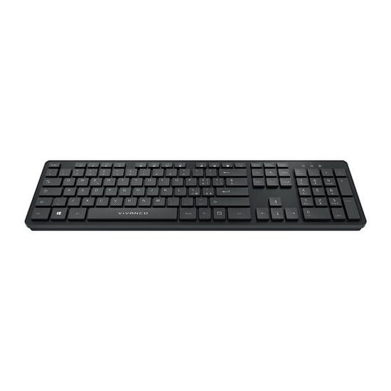 Tastiera ANSI wireless 104 tasti layout italiano con ricevitore USB-A