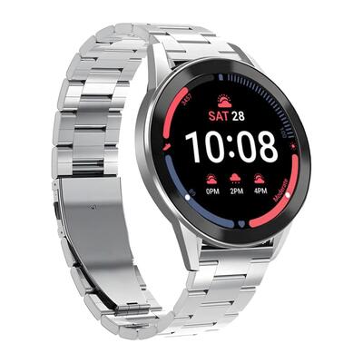Metalen polsbandje voor samsung galaxy watch 4, 5 en 6