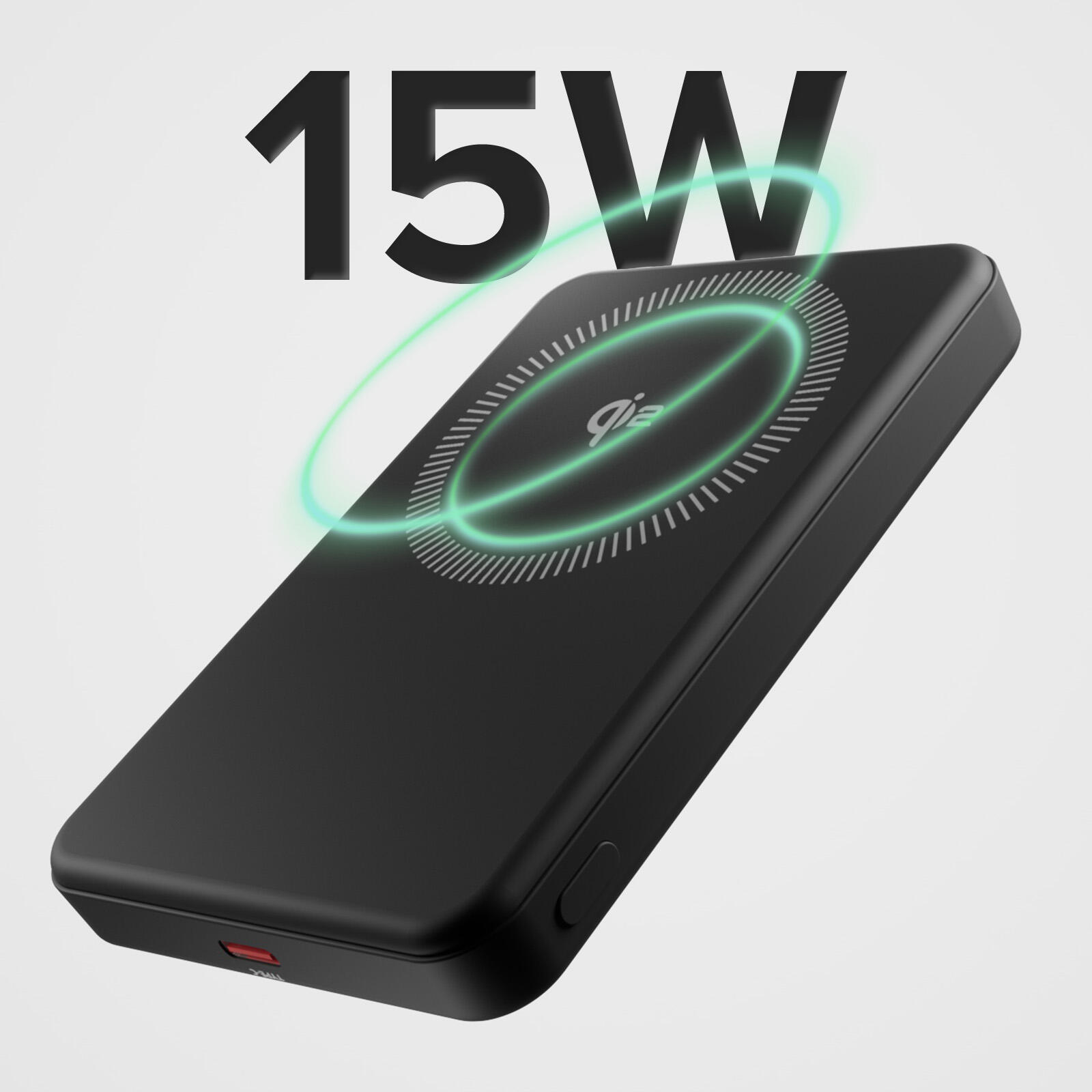 Mag Power Bank Qi2 compatibile MagSafe da 5000 mAh 3/7