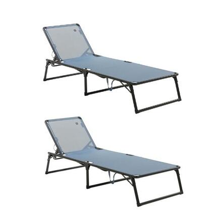 Transat Travellife Como, bleu ciel (2 pièces)
