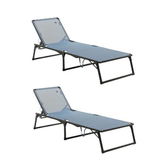 Transat Travellife Como, bleu ciel (2 pièces)