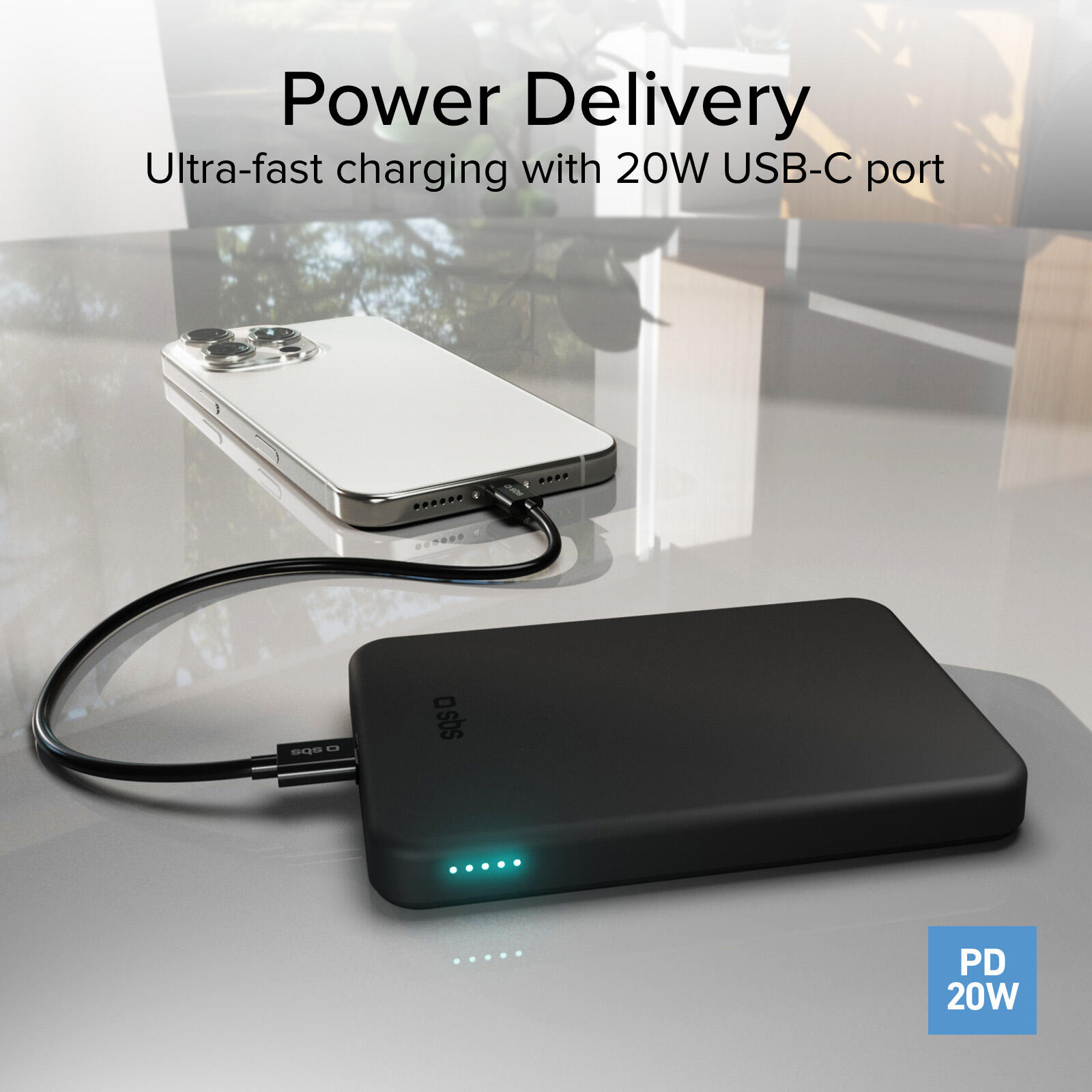 Mag Power Bank Qi2 compatibile MagSafe da 5000 mAh 7/7