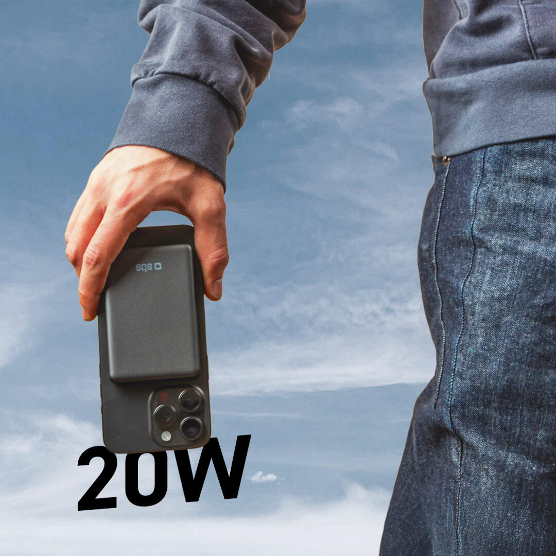 Power bank 5000 mAh compatibile con MagSafe 4/7