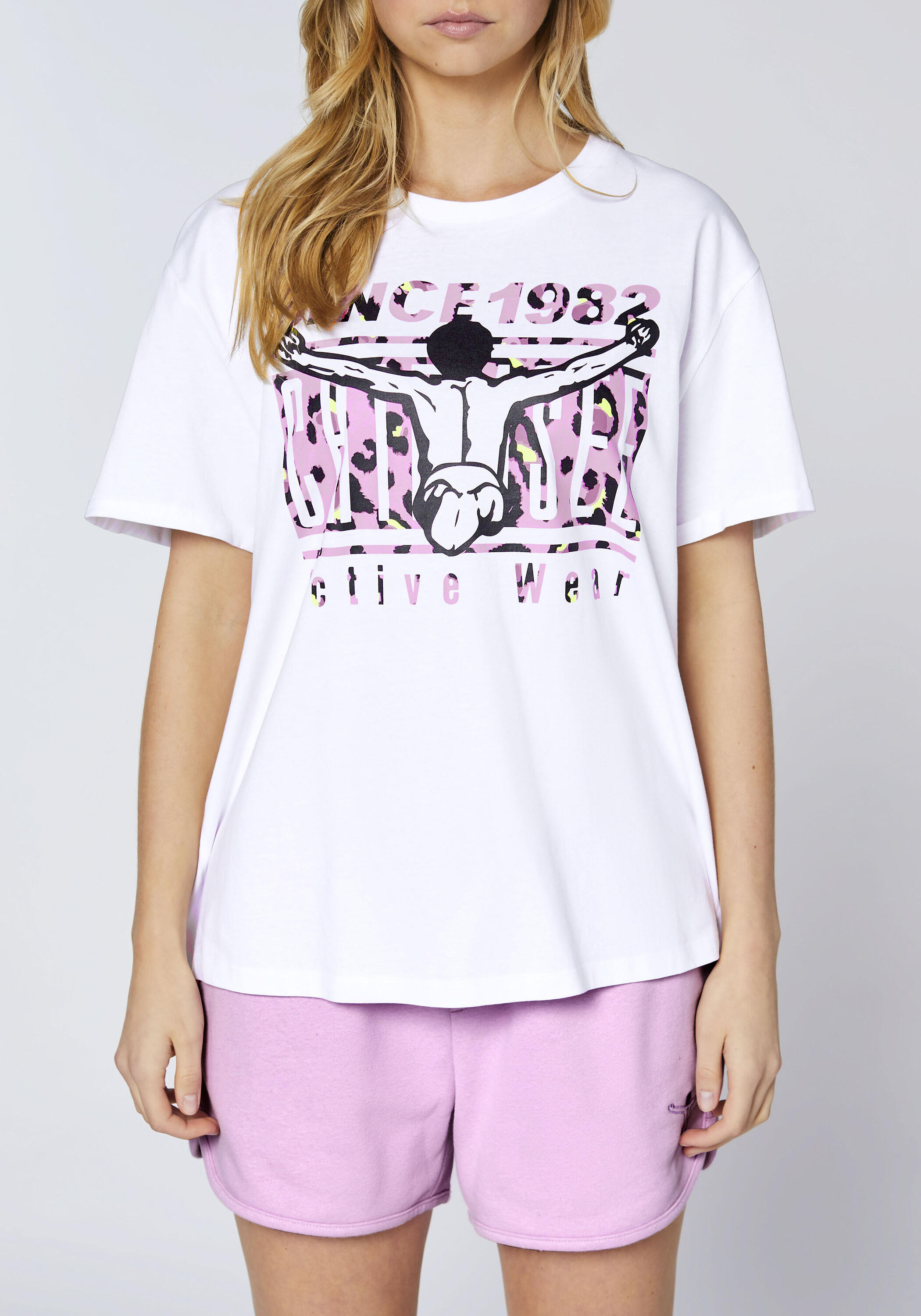 T-Shirt mit Leo-Logoprint 7/7