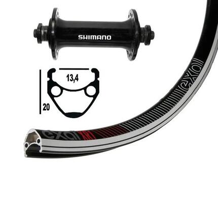 Roue arriére Exal Winora Xr-1 32 Tr.Sh.Tiagra Blo.Ra. 700C 100 mm