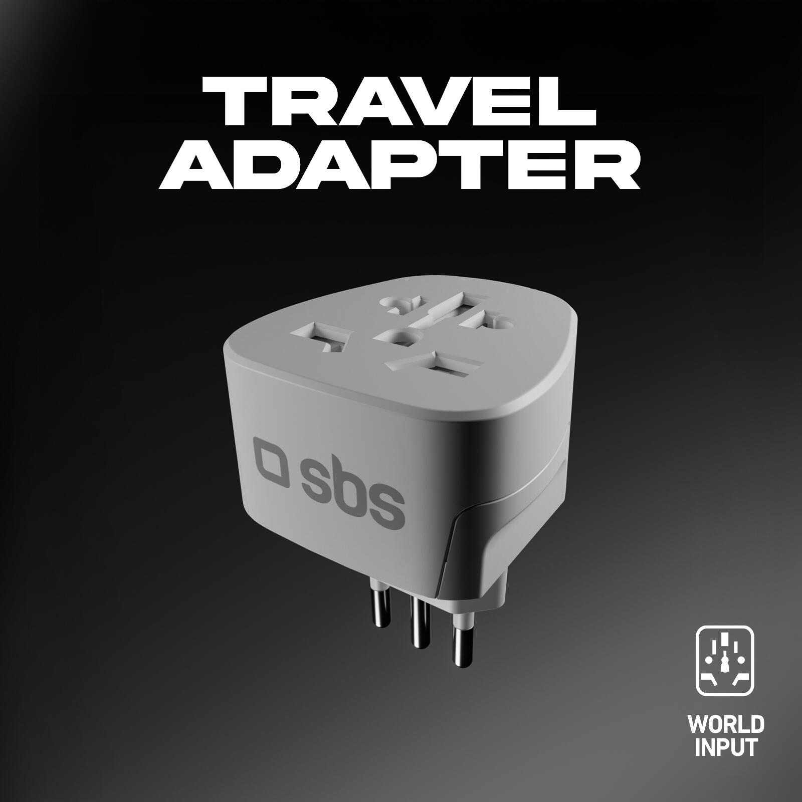 Adaptateur de voyage universel Type C – Fiche italienne 3/7