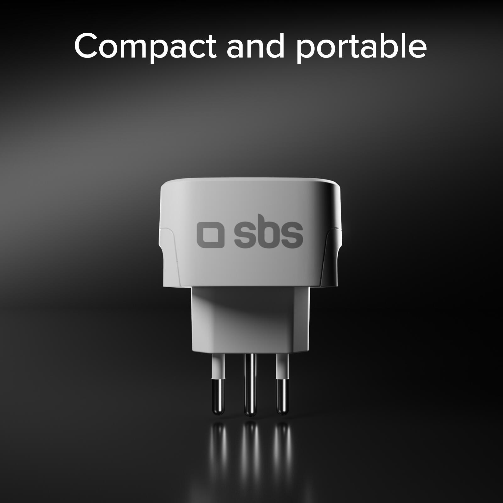 Adaptateur de voyage universel Type C – Fiche italienne 6/7