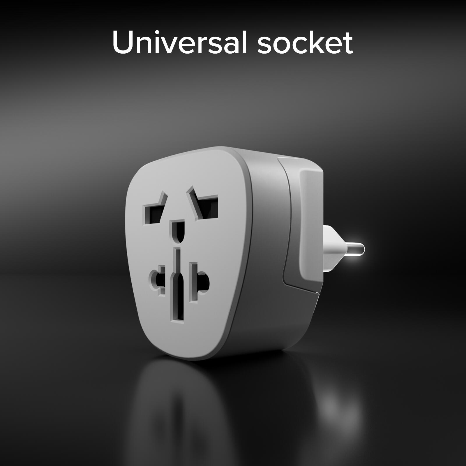 Adaptateur de voyage universel Type C – Fiche italienne 5/7