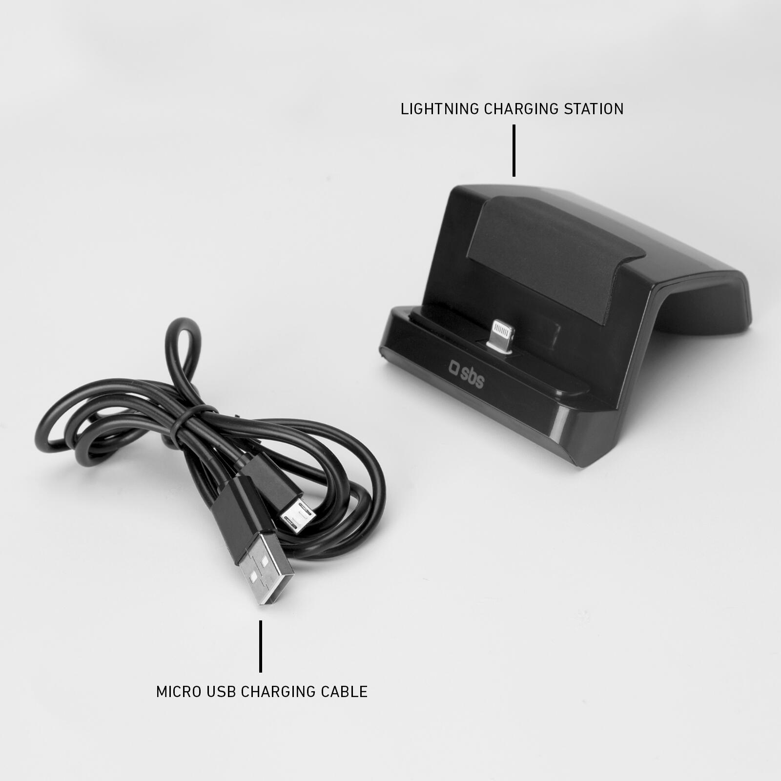 Supporto da tavolo Lightning per ricarica iPhone 5/5