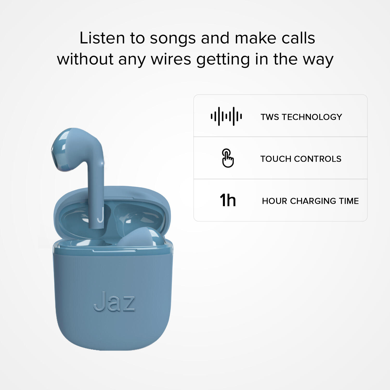 Silk - Ecouteurs True Wireless Stereo JAZ 3/4
