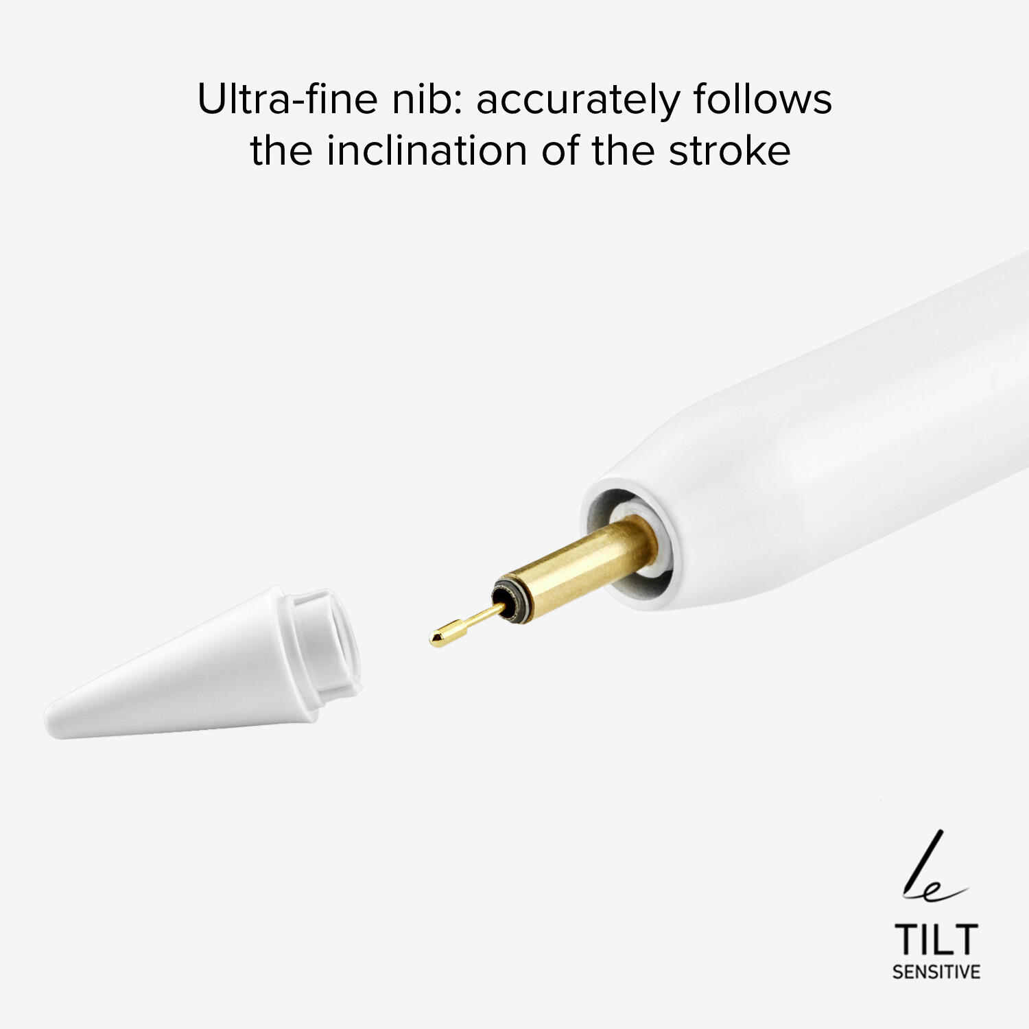 Stylus Pen - Pennino per iPad sensibile all’inclinazione 3/4