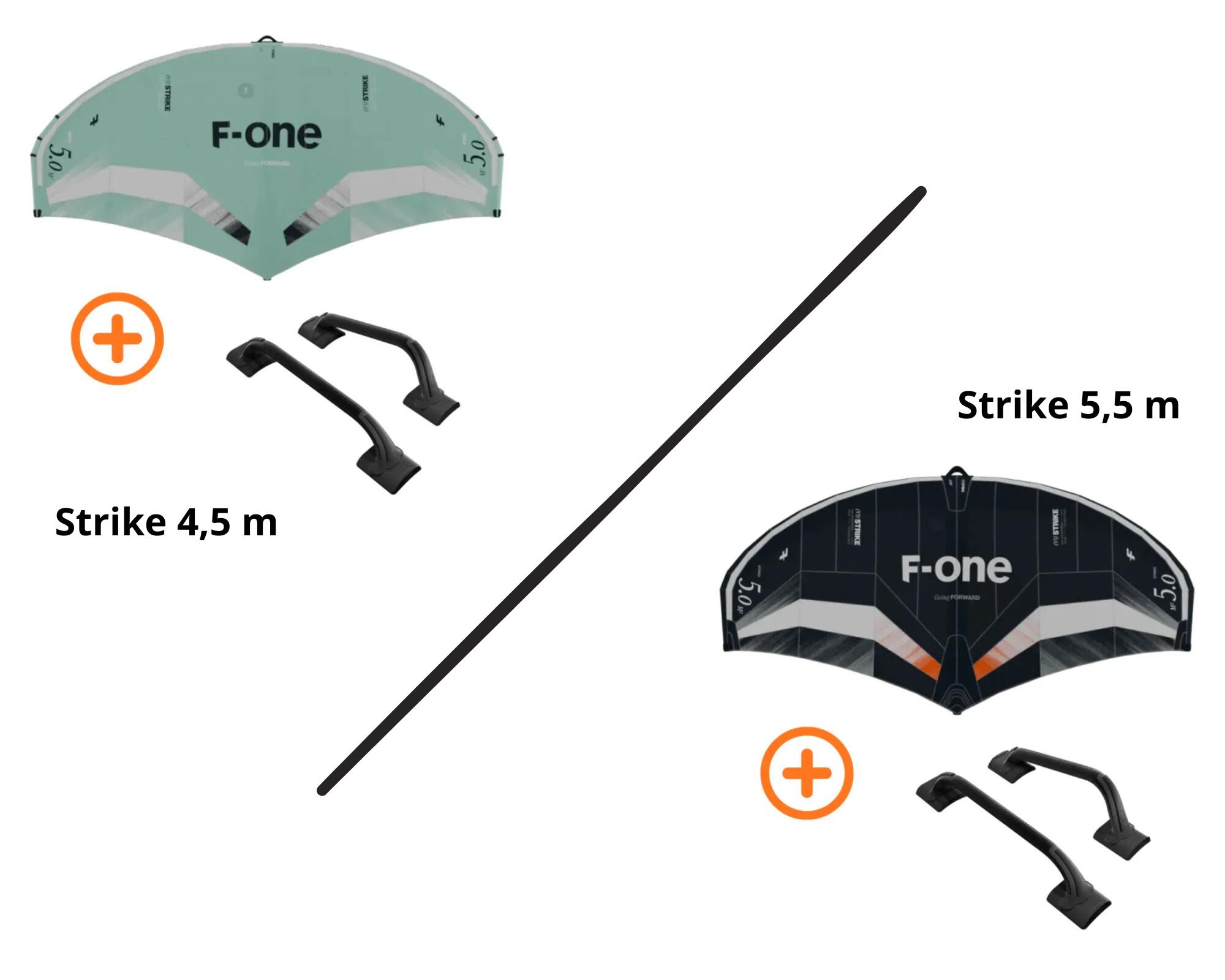Skrzydło Wing Foil F-ONE STRIKE V5 – uchwyty w zestawie 2/6
