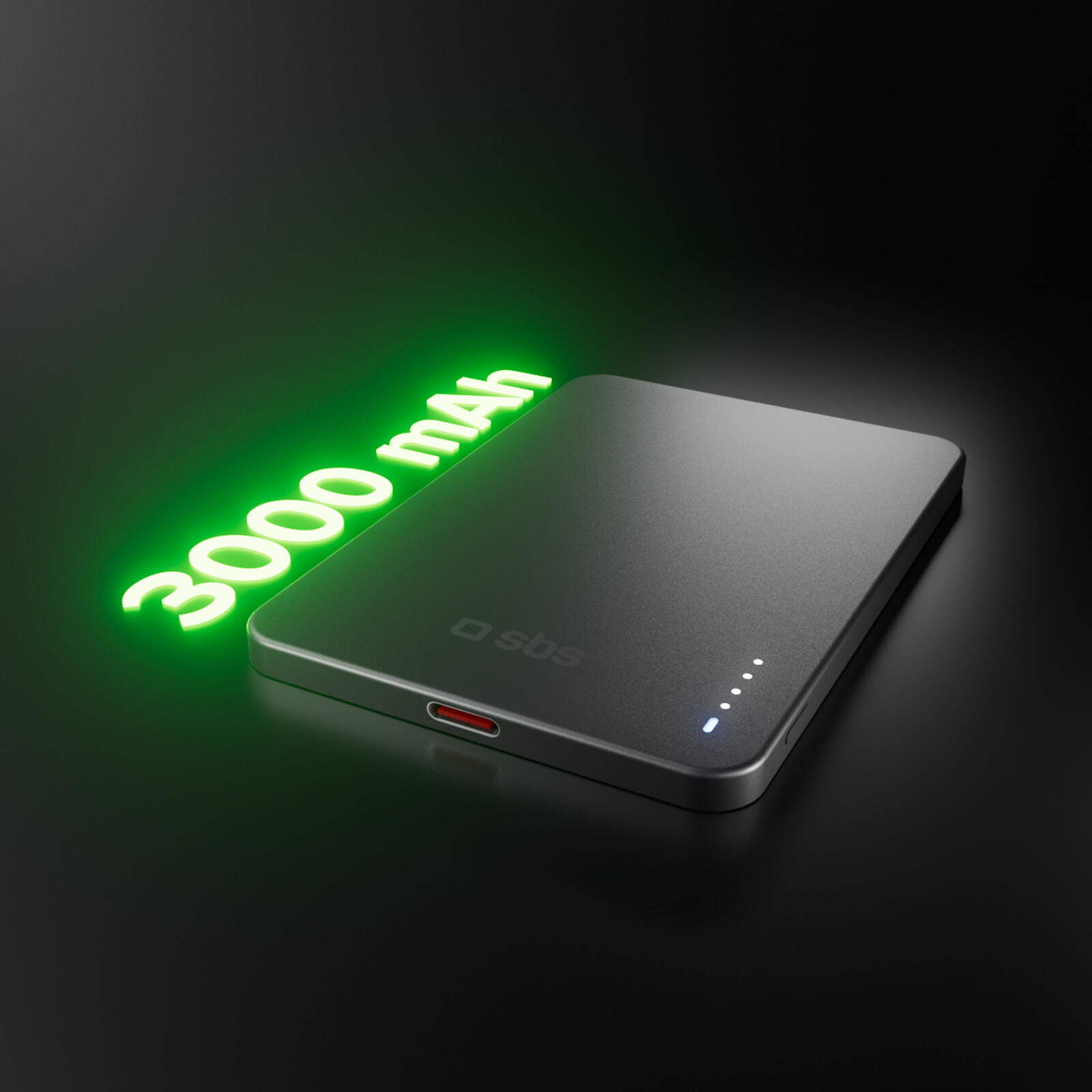 PowerBank magnetico extra-slim 3000mAh 3/7